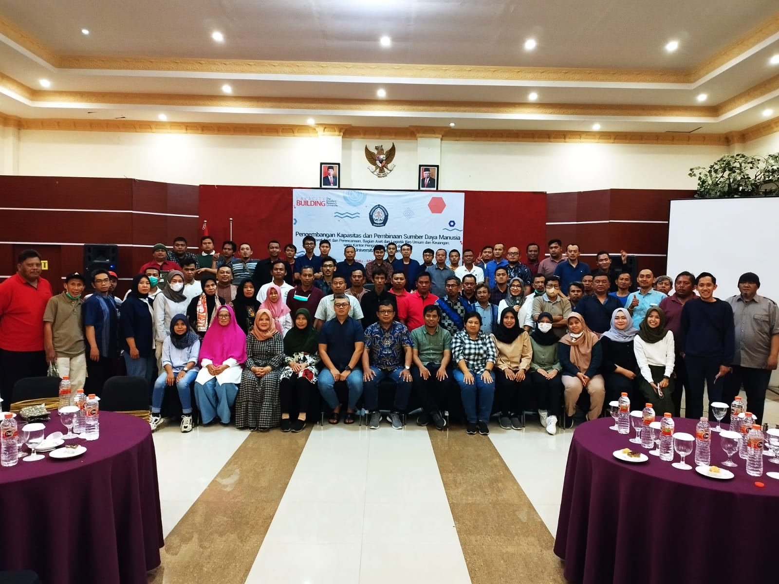 Capacity Development and Human Resources Development Activities of the Directorate of Assets and Design Unit, the Asset and Logistics Section of the General and Finance Bureau and the Office of the Procurement of Goods and Services, Diponegoro University